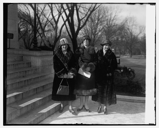 Misses Mary S. Moriarty, Katherine Garhardt, R.V. Chaney