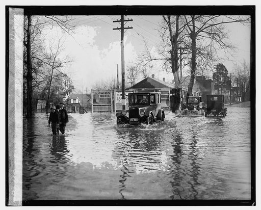 Flood at Bladensburg, Md., 1/18/26
