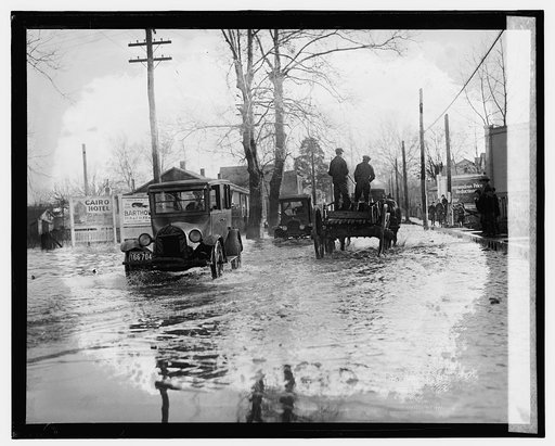 Flood at Bladensburg, Md., [1/18/26