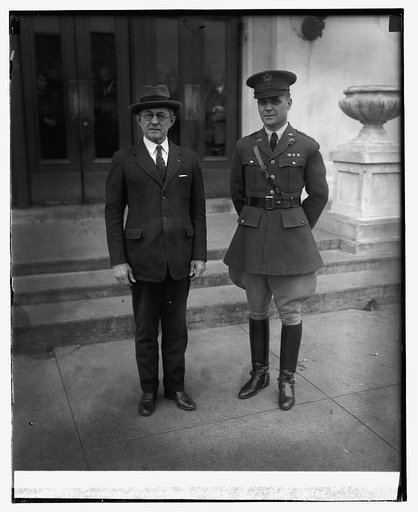 Brig. Gen. John B. Bellinger, Maj. John B. Coulter, new army coat, [1/30/26