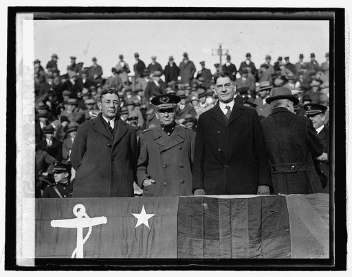 J.D. Robinson, Gen. Lejeune, & Wilburn at C.U.- Quantico game, [10/31/25