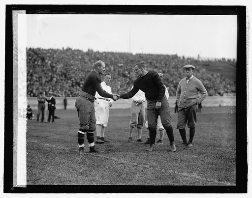 Capt. Lentz of Navy & Capt. MacMillian of Princeton, 10/17/25