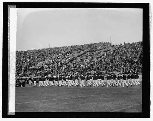 Princeton band at Navy - Princeton game, [10/17/25