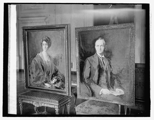 Pres. & Mrs. Coolidge by Philip A. de Laszlo, [3/3/26