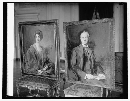 Pres. & Mrs. Coolidge by Philip A. de Laszlo, 3/3/26