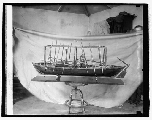 John Fitch steamboat model, Natl. Museum