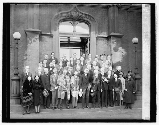 Sec. Jardine with Barberry eradication men, 3/24/26