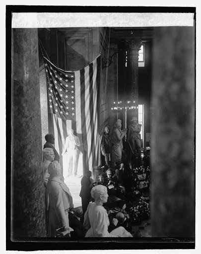 Unveiling of statue to Crawford Williamson at Capitol, [3/30/26