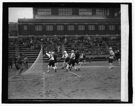 Lacross game, U. of Md. & Oxford Cambridge team, 4/2/26