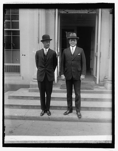 Capt. Wilson Brown & Capt. A.A. Andrews (U.S.N.)
