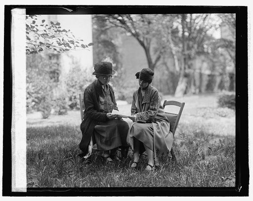 Mrs. Burnita S. Mathews & Miss Zonia Bafer, Natl. Woman's Party
