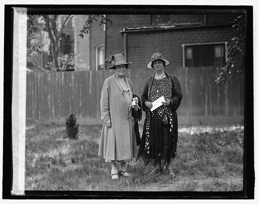 Mrs. O.H.P. Belmont & Miss Jessie Dell, 5/7/26
