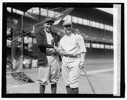 Reps. Clyde Kelly & T.S. McMillan at Dem. - Rep. game, 5/1/26
