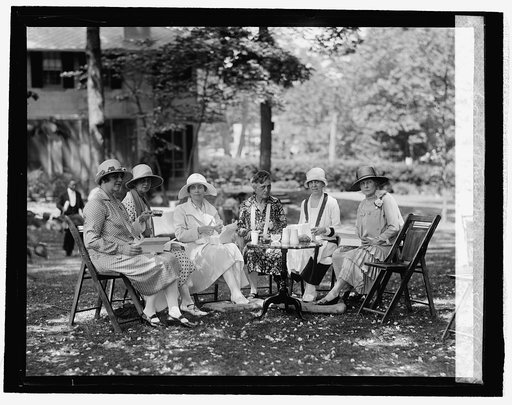 Senate Ladies luncheon at home of Mrs. New, 5/18/26