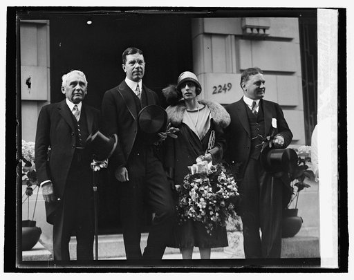 Kellogg, Prince & Princess Adolphus & Minister Bostrom, 5/27/26