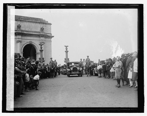Prince & Princess Adolphus leaving station, 5/27/26