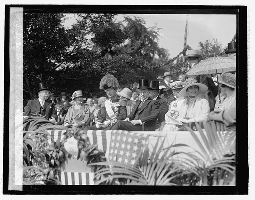 Taft, Mrs. Dawes, Prince Adolphus Pres. & Mrs. Coolidge, 5/29/26