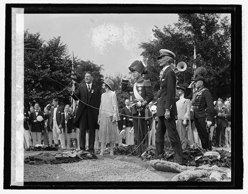 Wilbur, Prince & Princess Adolphus at Ericsson Mem., 5/29/26