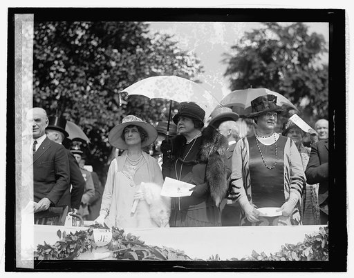 Mrs. Claude A. Swanson and Mrs. Woodrow Wilson, Ericsson Mem., 5/29/26