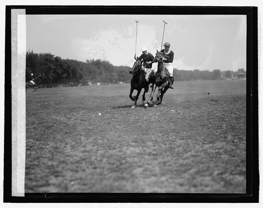 Polo game bet. 6th & 16th Field Artillery, 5/27/26