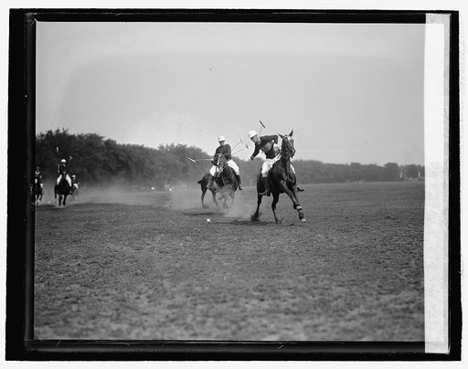 Polo game bet. 6th & 16th Field Artillery, 5/27/26