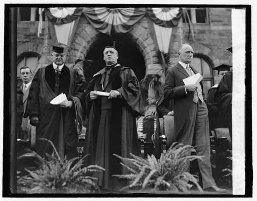 Herbert Hoover, Rev. Chas. W. Lyons & Sir Esme Howard, 6/8/26