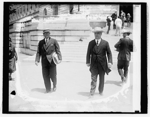 Herry E. Mackey & Rep. Wm. S. Vare of Pa. at Capitol, [6/9/26