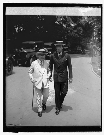 Carl Laemmle & Reginald Denny at W.H., 6/10/26