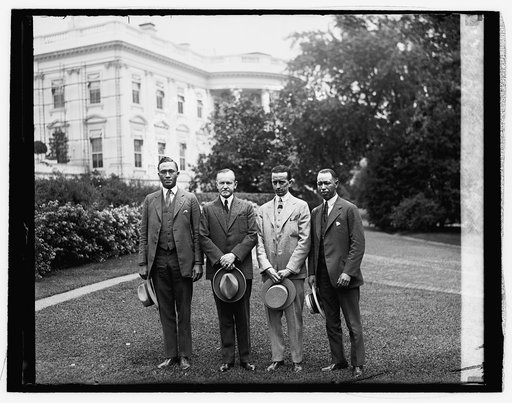 E.B. Dickenson, Coolidge, M.M. Harris & W.E. Stewart, Kappa Alpha Psi, 6/16/26