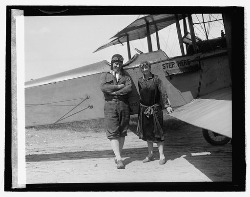 Mr. & Mrs. Pickup, commercial aviators