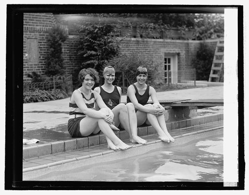 Peggy Walsh, Clytie Collier & Ethel Coft, 6/21/26