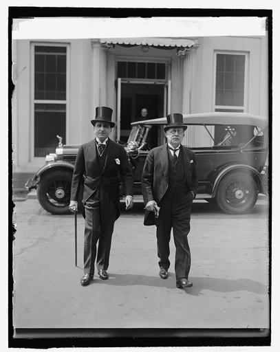Alberto Salomon & Minister Velarde of Peru, 6/22/26