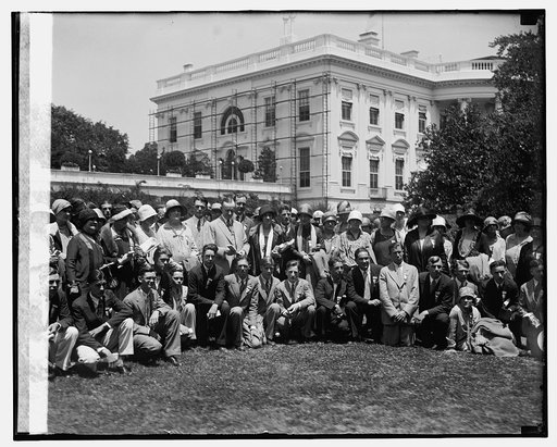 Coolidge & recipients of Amer. Youth & Teacher Awards, [6/29/26