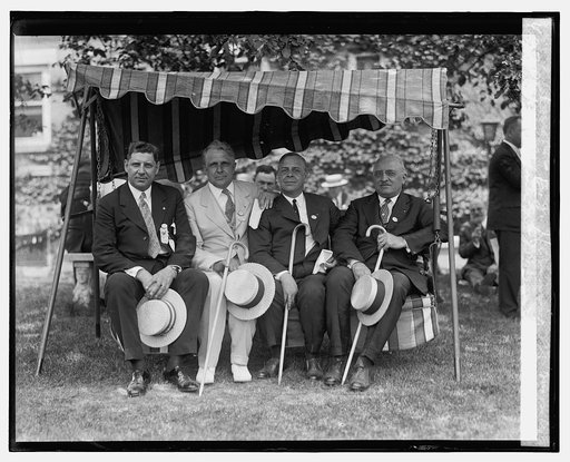 A.H. Ladner Jr., J.J. Davis, R.W.E. Douglas, E.J. Henning at Mooseheart, [7/7/26
