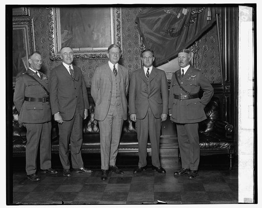 Swearing in of Asst. Sec. of War, F.T. Davison, Jr., [7/16/26