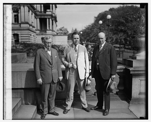 Klan group at State Dept., Jas. A. Conner, [...], Gail S. Carter, Springfield, [...], H.C. McCall, Houston, TX, 9/17/26