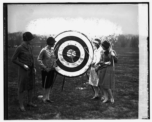Archery, Marjory Webster School, 11/30/26