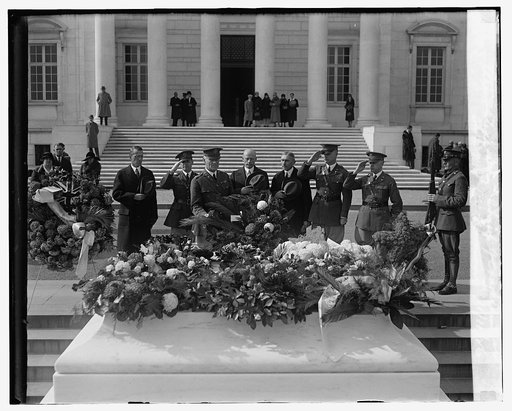 Armistice Day, Chief of Chaplains at Tomb of Unknown, 11/11/26