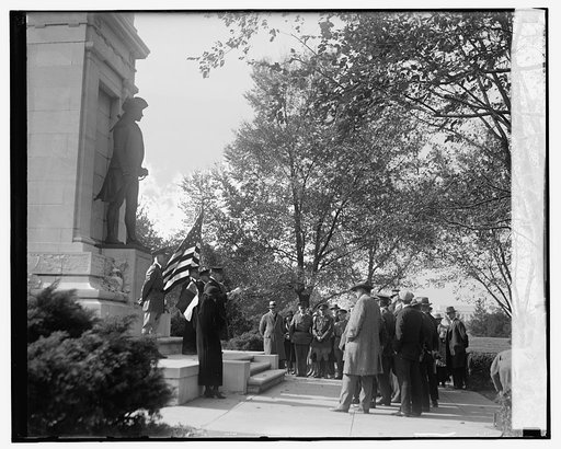 Navy Day Paul Jones Monument, 1926, [10/27/26