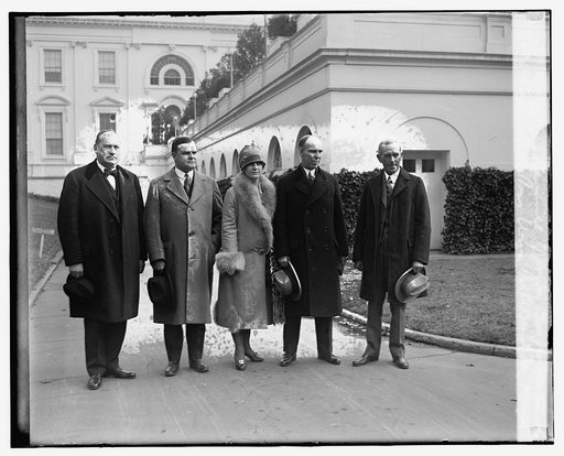 Gov. Jno. Hammill of Iowa, Gov. J.W. Martin, Fla., Gov. Nellie Ross Wym., Ralph Brewster [...] Hardu