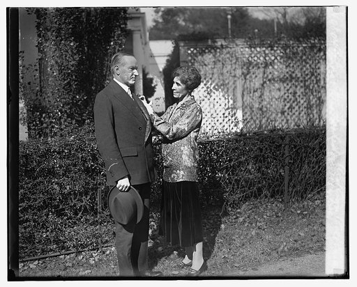 Pres. & Mrs. Coolidge, Red Cross roll call, 11/4/26