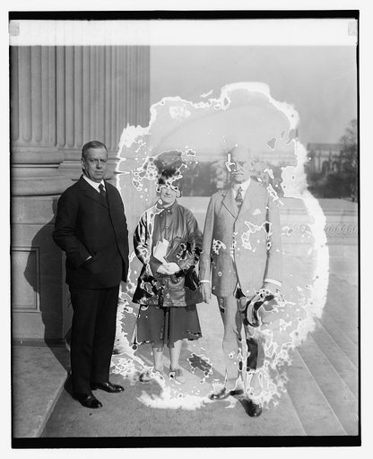 Sen. Fredk. M. Sackett, Mrs. Jno. W. Langley, & Sen. Ernst, 1/8/27