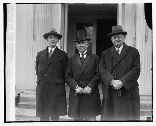 Sen. Eliss Hugh Black, Gov. Biff Graves of Ala., Sen. Underwood, 2/24/27