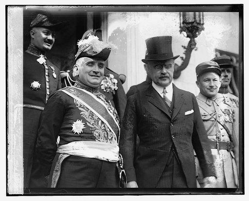 Paul Claudel, French Ambassador & J. Butler Wright, 3/28/27