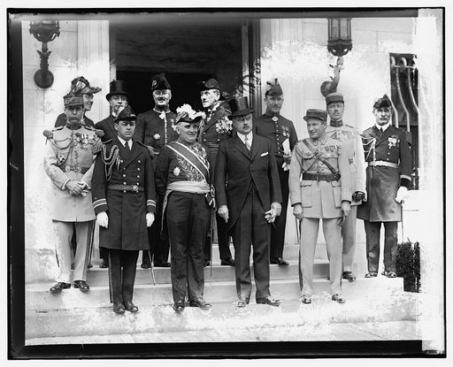 French Ambassadors, Paul Claudel at W.H., 3/28/27