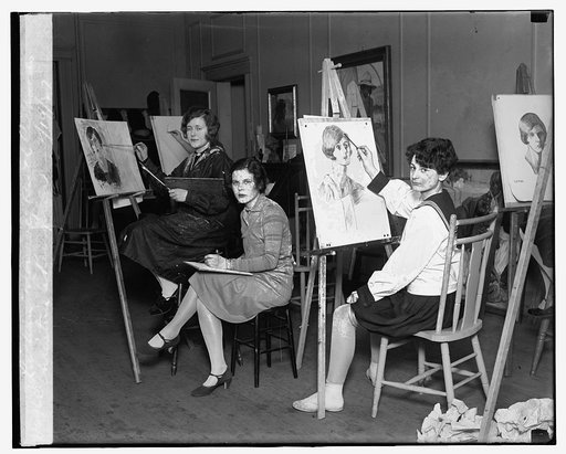 Lillian Monroe, Ruth Richards, Christine E. Kengren, 2/19/27