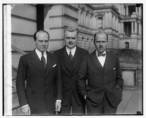 Leland Harrison, J. Butler Wright, Hugh R. Wilson, [2/16/27