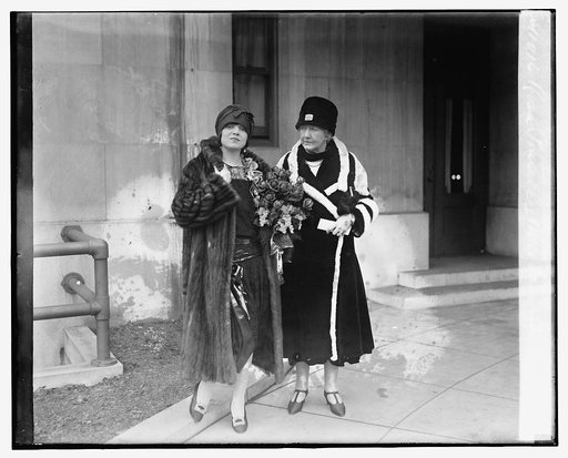 Rosa Pouselle & Mrs. Laurence Townsend, 1/19/27