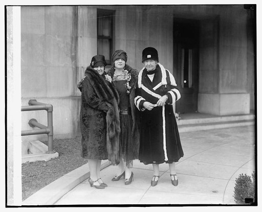 Rosa Pouselle & Mrs. Laurence Townsend, 1/19/27