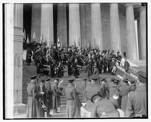 Lincoln birthday ceremony